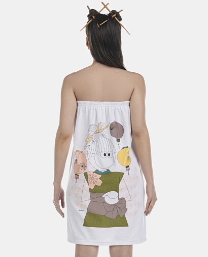 Roupão Feminino Adulto Saída de Banho Atoalhado