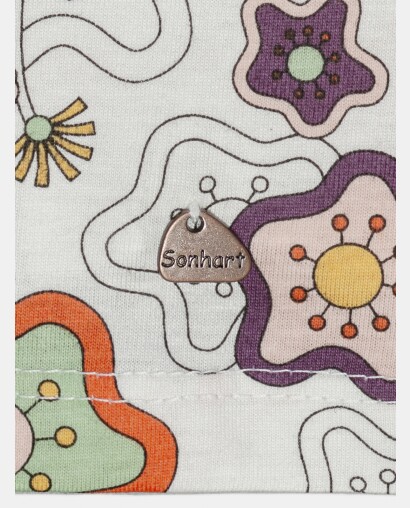 Robe Feminino Adulto  Manga Curta