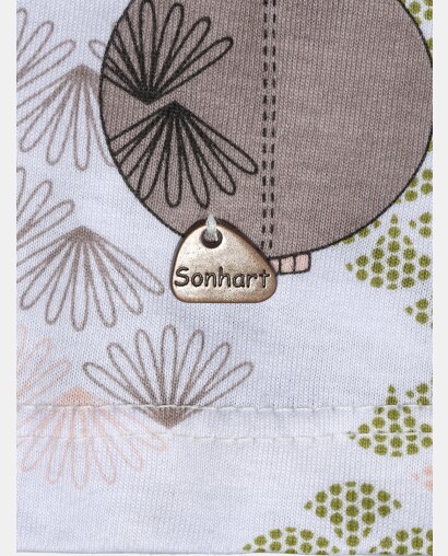 Robe Feminino Adulto  Manga Curta