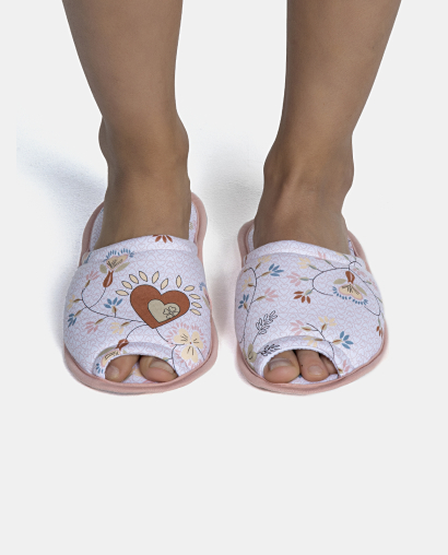 Pantufa Feminina Adulto Com Abertura