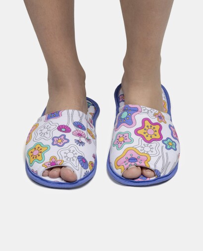 Pantufa Feminina Adulto Com Abertura