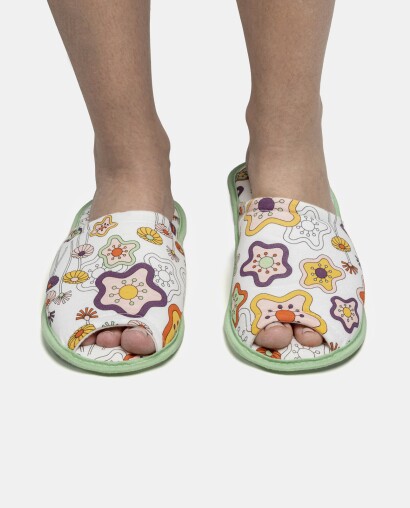 Pantufa Feminina Adulto Com Abertura