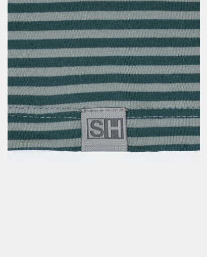 Pijama Masculino Kids Manga Longa Com Listras e Calça