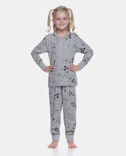 Pijama manga longa e calça