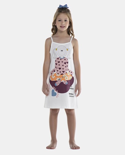 Camisola Feminina Kids Alça