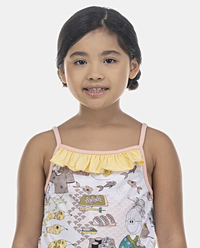 Macacão Feminino Kids Alça