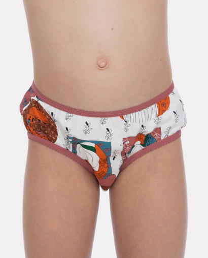 sonhart Kit Calcinha Estampada Infantil 3 Peça