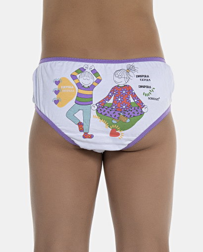 Kit Calcinha Feminino Kids