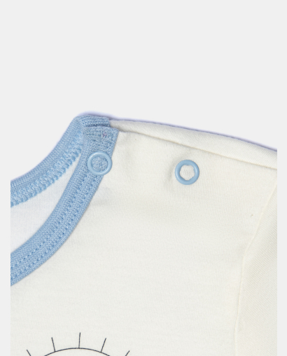 Pijama Masculino Baby Manga Curta e Bermuda
