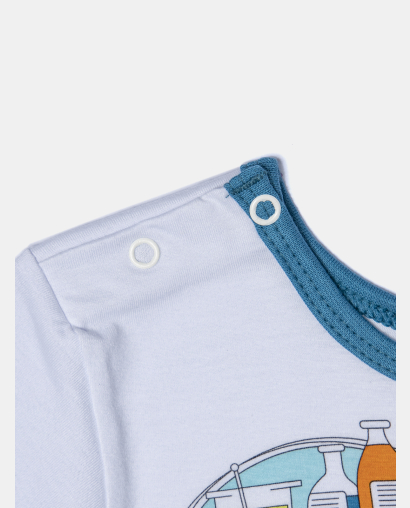Pijama Masculino Baby Manga Longa e Calça