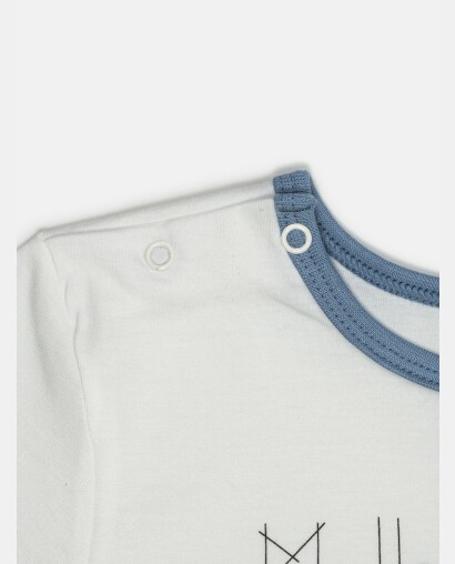 Pijama Masculino Baby Manga Curta e Bermuda