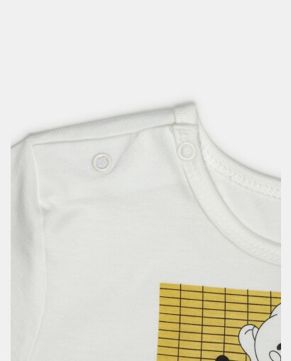 Pijama Masculino Baby Manga Curta e Bermuda