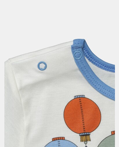 Pijama Masculino Baby Manga Curta e Bermuda