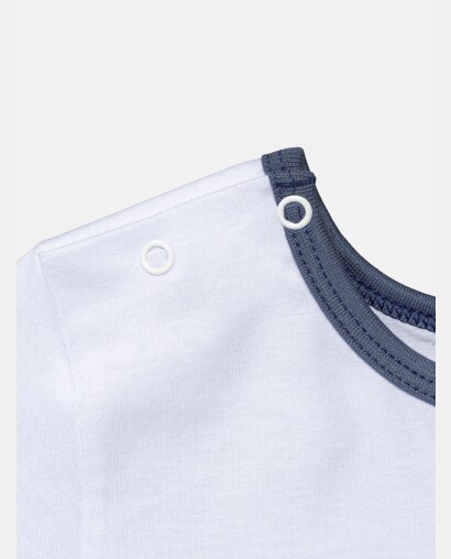 Pijama Masculino Baby Manga Curta e Bermuda