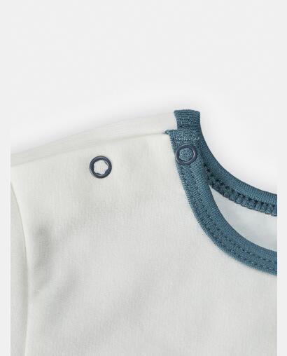 Pijama Masculino Baby Manga Longa e Calça Moletinho