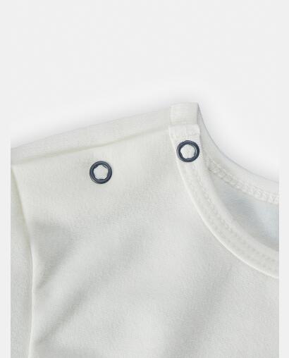 Pijama Masculino Baby Manga Longa e Calça Moletinho