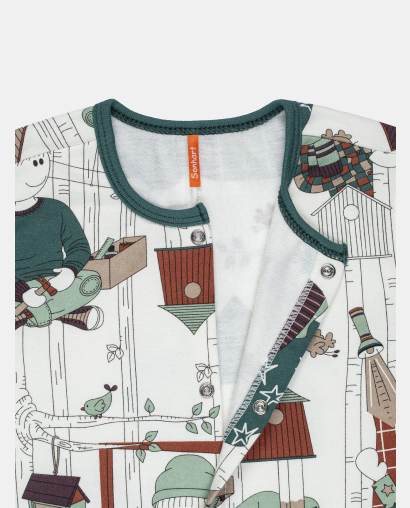 Macacão Masculino Baby Manga Longa Moletinho