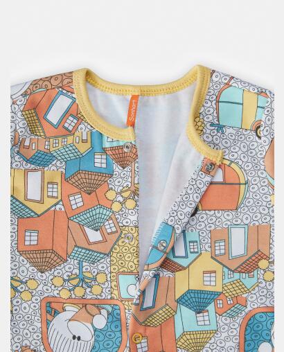 Macacão Masculino Baby Manga Longa Moletinho