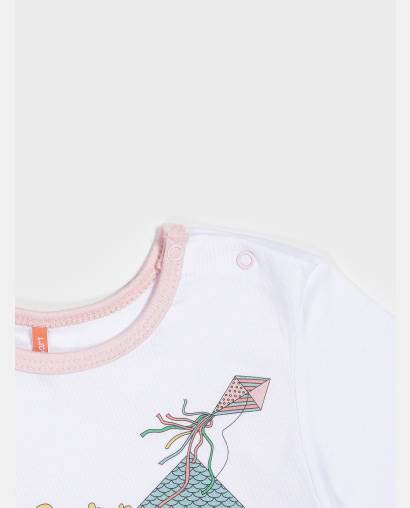 Conjunto Feminino Baby Manga Curta e Calça