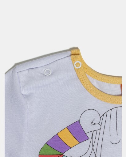 Pijama Feminino Baby Manga Curta e Short