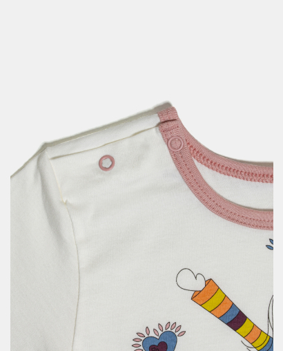 Pijama Feminino Baby Manga Curta e Short