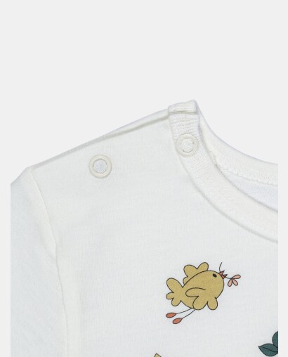 Pijama Feminino Baby Manga Longa e Calça