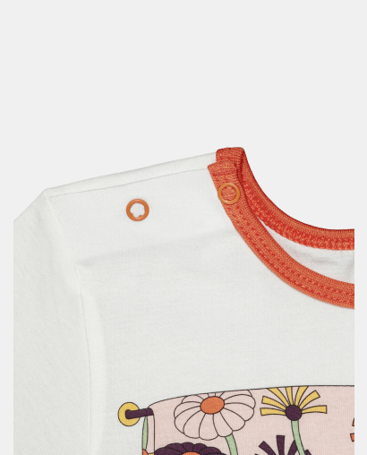 Pijama Feminino Baby Manga Curta e Calça