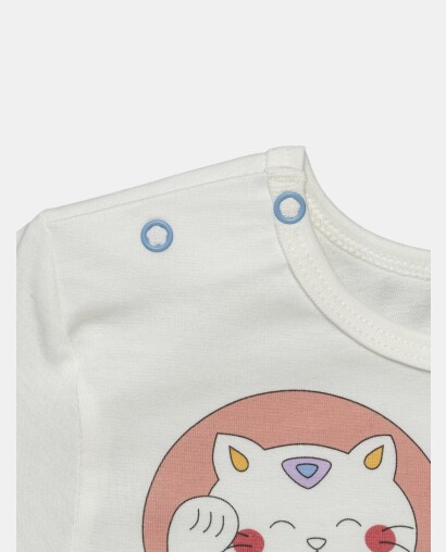 Pijama Feminino Baby Manga Curta e Short