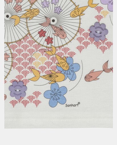 Pijama Feminino Baby Manga Curta e Short