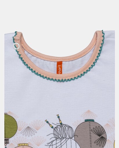 Pijama Feminino Baby Manga Curta e Short