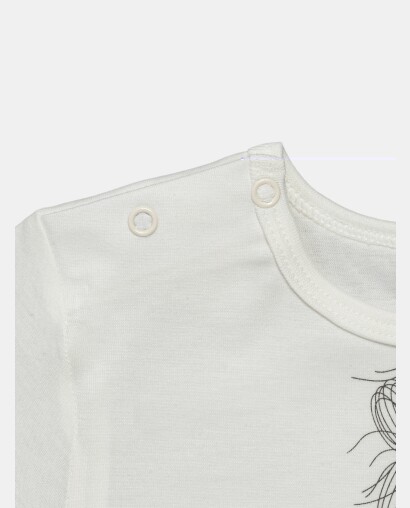 Pijama Feminino Baby Manga Curta e Calça