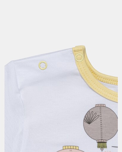 Pijama Feminino Baby Manga Longa e Calça