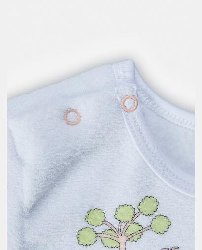 Pijama Feminino Baby Manga Longa e Calça Plush