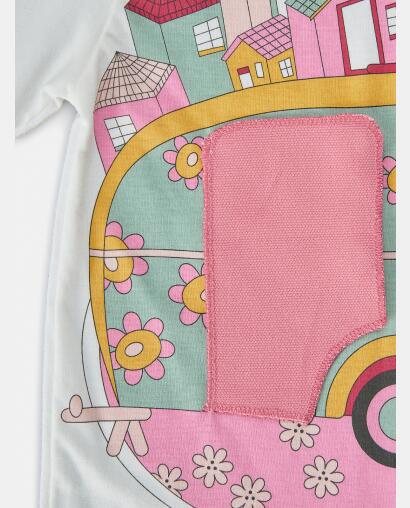 Pijama Feminino Baby Manga Longa e Calça