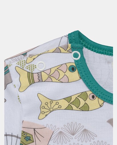 Camisão Feminino Baby Manga Curta