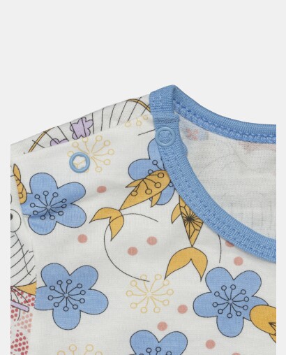 Camisão Feminino Baby Manga Curta