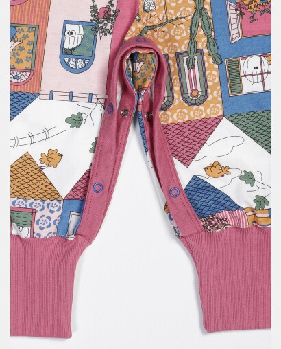 Macacão manga longa