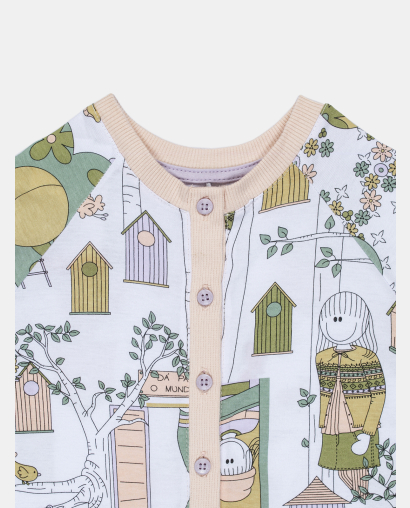 Macacão Feminino Baby Manga Longa