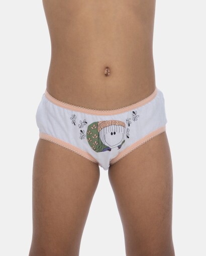 Loja Sonhart | Kit Calcinha Infantil 1 a 4 Anos 3 Peças Estampadas