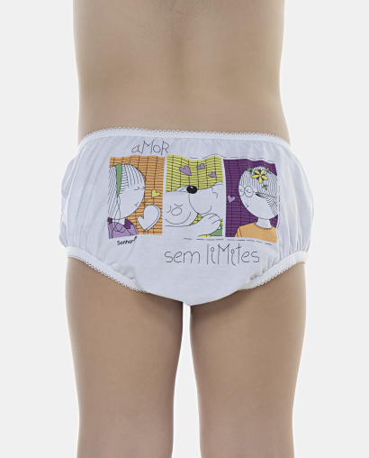Kit Calcinha Feminino Baby