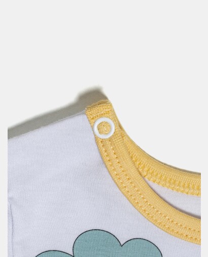 Pijama Masculino Bebe Manga Curta e Short