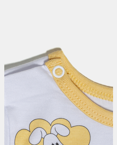 Pijama Masculino Bebe Manga Curta e Calça