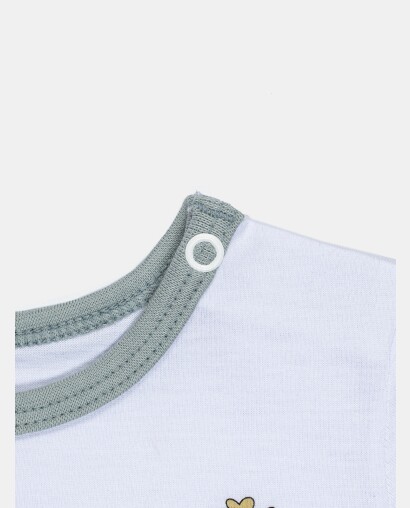 Pijama Masculino Bebe Manga Longa e Calça