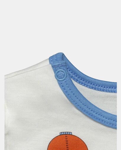 Pijama Masculino Bebê Manga Curta e Short