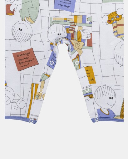 Macacão Masculino Bebê Manga Longa