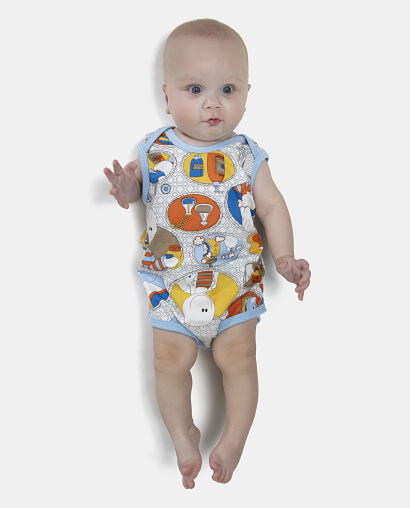 Kit Body Masculino Bebe Sem Mangas