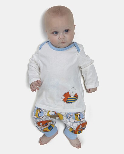 Kit Pagão Masculino Bebe Manga Longa