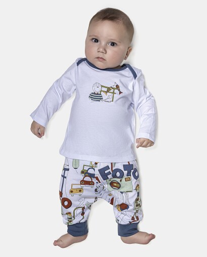 Kit Mijão Masculino Bebê Longo