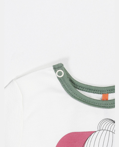 Conjunto Feminino Bebe Manga Longa e Calça Moletinho