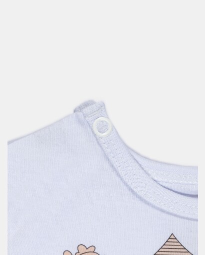 Pijama Feminino Bebe Manga Longa e Calça